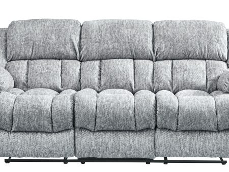 Stonic - Reclining Sofa - Gray Discount