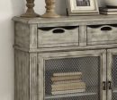 Vernon - Weathered Console Cabinet - Gray on Sale