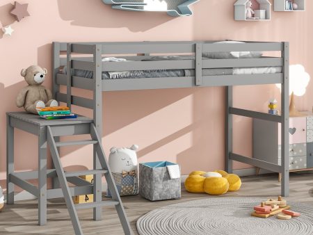 Twin Loft Bed With Platform, Ladder Online now