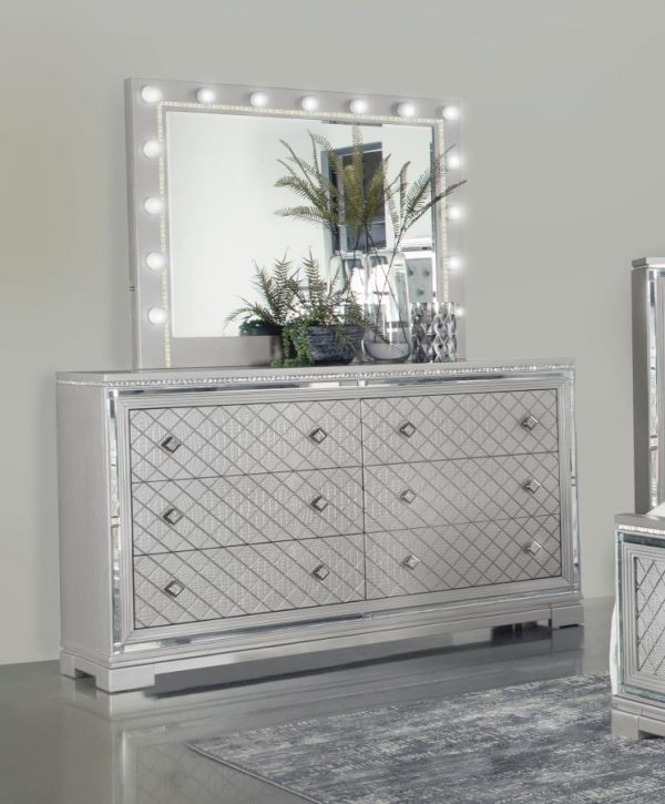 Eleanor - 6-Drawer Dresser With Mirror Cheap