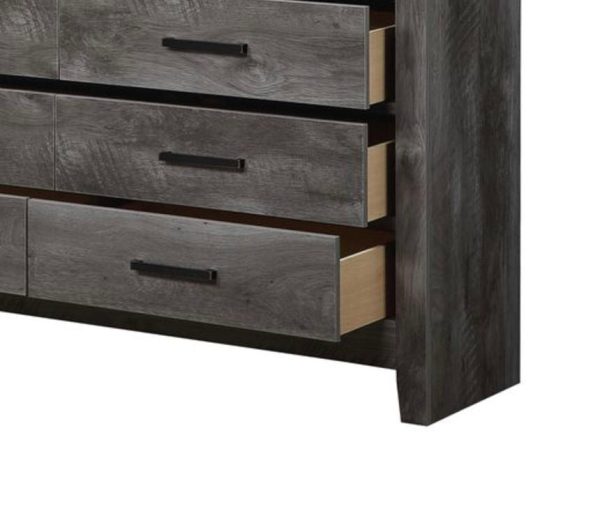 Vidalia - Rustic Dresser - Gray   Oak Fashion