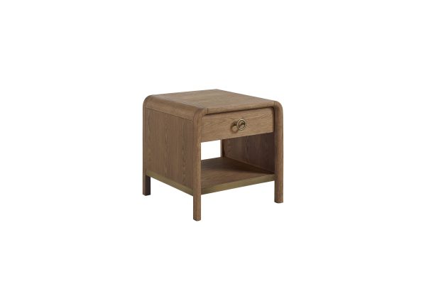 Waterfall - End Table - Light Brown Hot on Sale