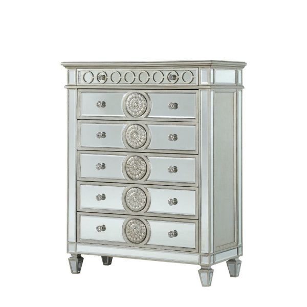 Varian - Mirrored Chest - Silver on Sale