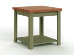 Vineyard - Side Table - Sage Green, Fruitwood Sale