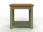 Vineyard - Side Table - Sage Green, Fruitwood Sale