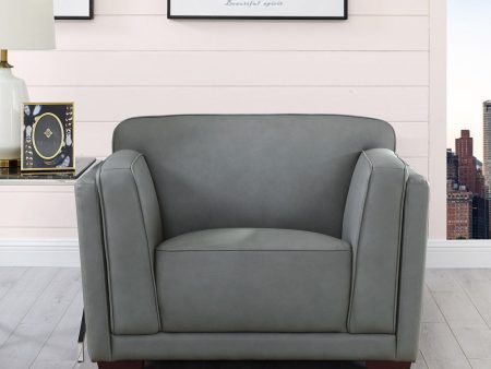 Marshall - Leather Chair - Slate Sale