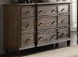 Baudouin - Weathered Dresser - Oak For Cheap