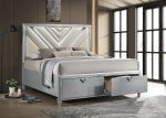 Veronica - Wood LED Storage Bed Fashion