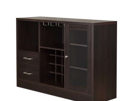 Hazen - Wine Cabinet III - Espresso Cheap