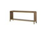 Waterfall - Console Table - Light Brown on Sale