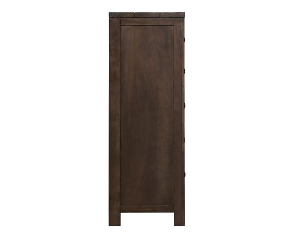 Verna - 5 Drawer Chest - Brown Online Sale