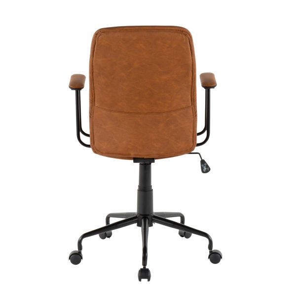 Fredrick - Contemporary Office Chair - Brown Online Sale