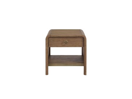 Waterfall - End Table - Light Brown Hot on Sale