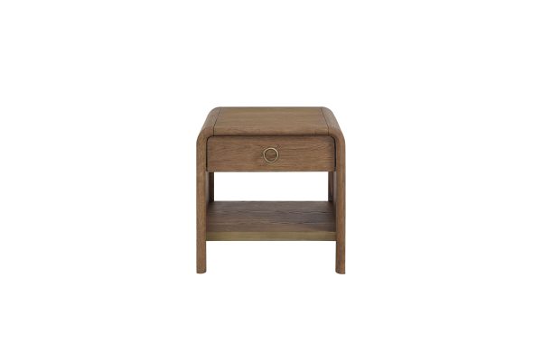 Waterfall - End Table - Light Brown Hot on Sale