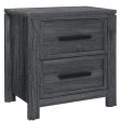 Aya - Nightstand - Dark Gray For Cheap