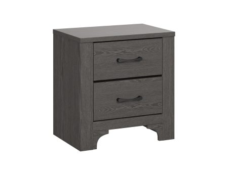 Junipe - 2 Drawer Nightstand - Brown Hot on Sale