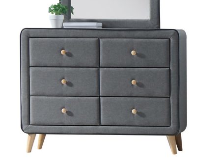 Valda - Dresser - Light Gray Sale