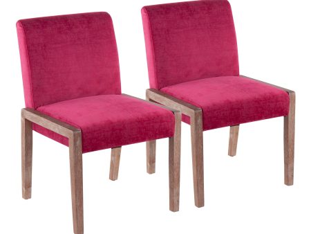 Carmen - Contemporary Chair (Set of 2) on Sale