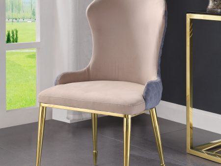 Caolan Lavender - Side Chair (Set of 2) - Tan   Gold Online Sale