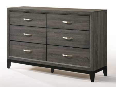 Valdemar - Weathered Dresser - Gray Online Sale