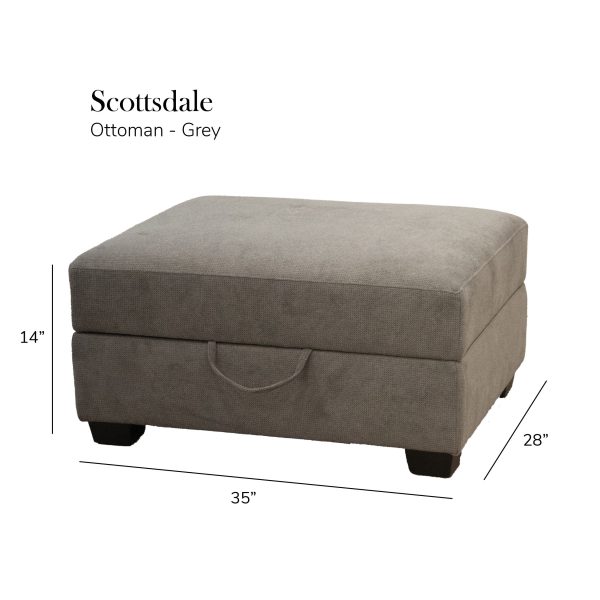 Scottsdale - Storage Ottoman For Cheap