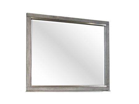 Landscape Mirror - Gray For Cheap