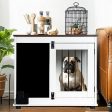 Doodle - Dog Cage, Kennel With 2 Doors, Dog Crate Interior Furniture, Heavy Duty Wooden Dog Cage For Medium And Small Dogs - White Online Sale