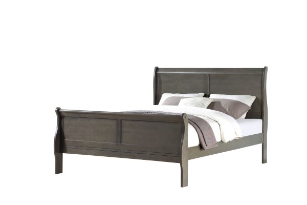 Louis Philippe - Sleigh Style Bed Discount