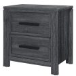 Aya - Nightstand - Dark Gray For Cheap