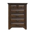 Verna - 6 Drawer Chest - Brown Supply