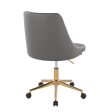 Marche - Contemporary Swivel Task Chair With Casters For Sale