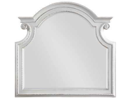 Florian - Mirror - Antique White For Sale