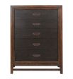 Branson - 5 Drawer Chest, Two Tone - Brown Online