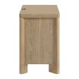 Clove - 3 Drawer Nightstand - Tan Discount