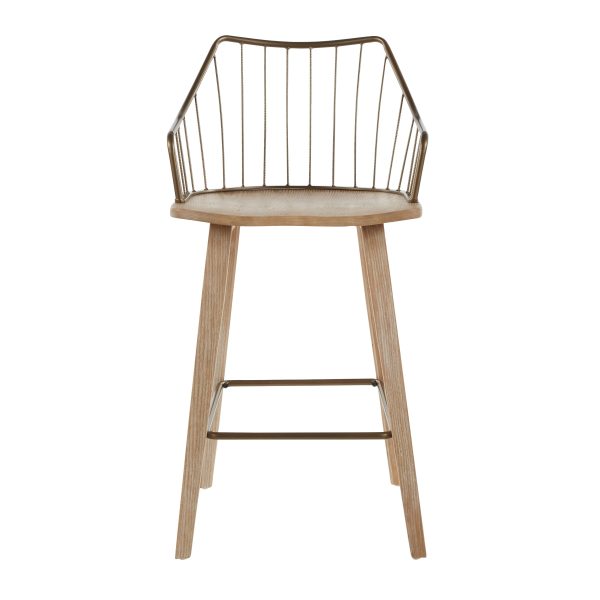 Winston - Farmhouse Counter Stool Discount