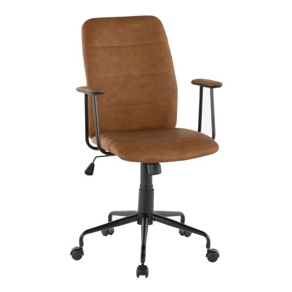 Fredrick - Contemporary Office Chair - Brown Online Sale