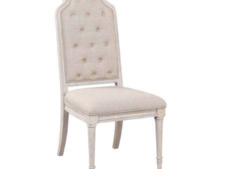 Wynsor - Side Chair (Set of 2) - Antique Champagne Online Hot Sale