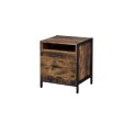 Juvanth - Rustic Nightstand - Oak Online Sale