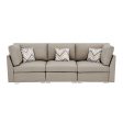 Amira - Fabric Sofa And Loveseat Living Room With Pillows (Set of 2) Sale