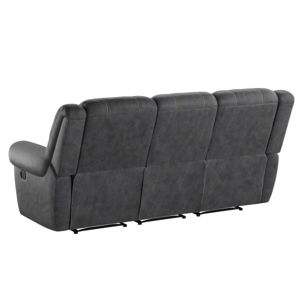 Ferrar - Reclining Sofa - Gray Online Sale