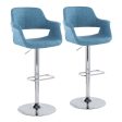 Vintage Flair - Mid Century Modern Adjustable Barstool (Set of 2) For Discount