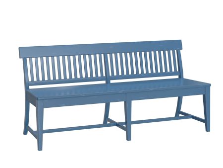 Haidel - Dining Bench - Blue For Sale