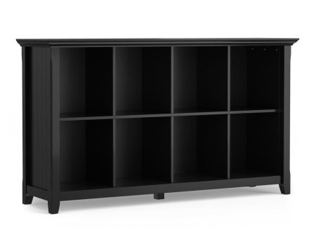 Acadian - 8 Cube Storage Sofa Table - Black For Cheap