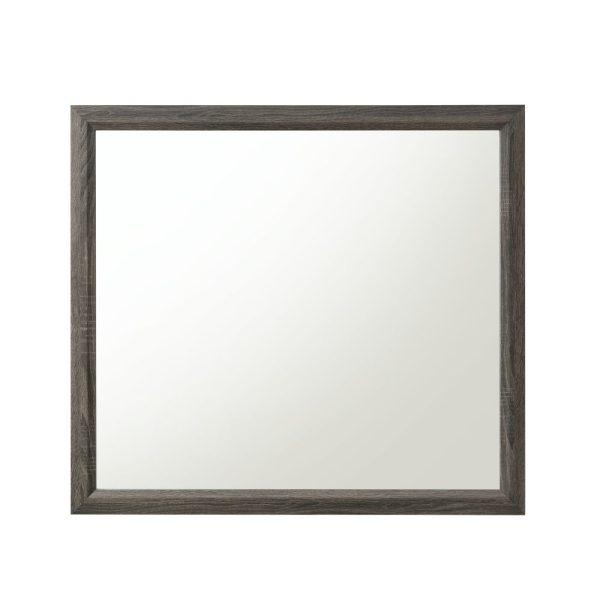 Valdemar - Weathered Mirror - Gray For Discount