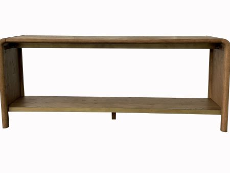 Waterfall - Console Table - Light Brown on Sale