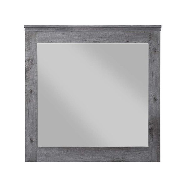 Vidalia - Rustic Mirror - Gray   Oak Discount