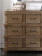 Adams - Anqtique Dresser - Brown Oak Supply