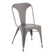 Austin - Industrial Dining Chair (Set of 2) - Matte Gray Online Sale