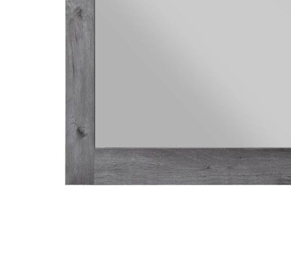 Vidalia - Rustic Mirror - Gray   Oak Discount