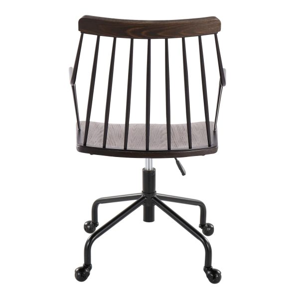 Preston - Farmhouse Adjustable Office Chair Hot on Sale